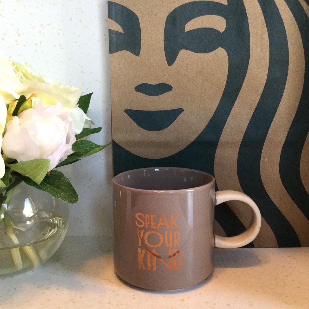 Starbucks, Speak Your Kind coffee mug